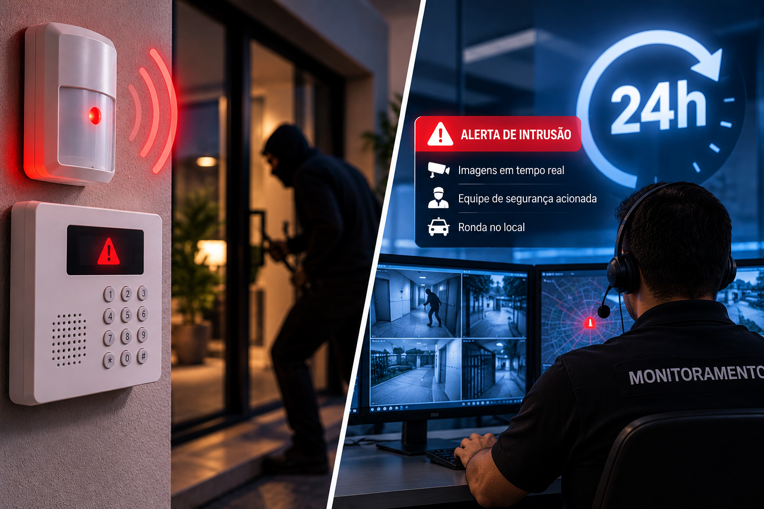 Monitoramento de Câmeras 24 Horas: Como Funciona e Quais os Benefícios?